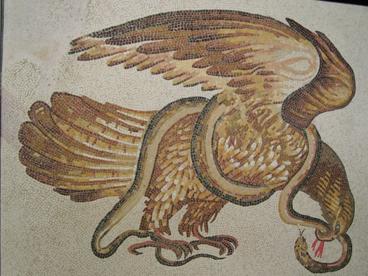 Riproduzione di un Mosaico romano 